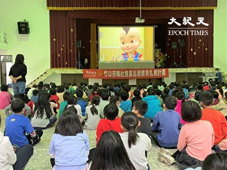 “天庭小子小乾坤”系列动画活泼有趣，很能吸引学生专注观看。