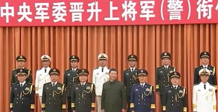 【翻墙必看】分析：习军队布局 5人最显眼