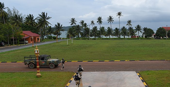 中共升级南海部署？柬埔寨基地附近现挖泥船