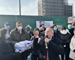 纽约布碌崙班森贺官民抗议：游民所是骗局
