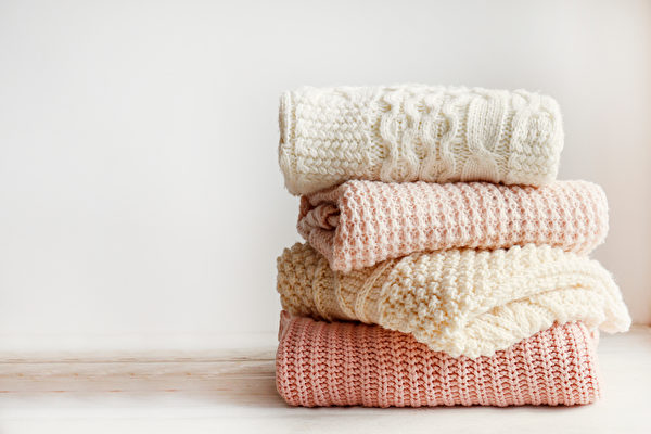 包含羊毛毛衣在內，毛衣都可用洗衣機洗。(Shutterstock)