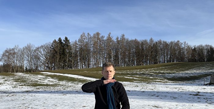 天安门广场上 为中国人发声的德国大学生（2）