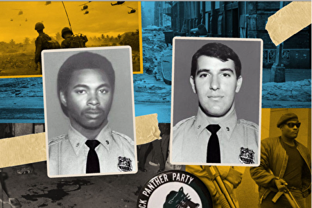1972年1月27日，警官格雷戈里・福斯特（Gregory Foster，圖左）和羅科・勞里（Rocco Laurie，圖右）在執勤中被槍手暗殺。2022年1月27日，紐約市警局（NYPD）在曼哈頓下城區爲他們舉行紀念儀式。