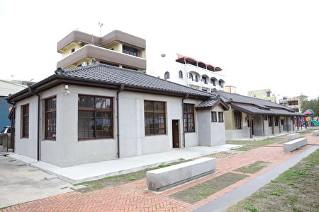 北港水道頭文化園區的日式宿舍建築群，於民國109年重新修建完成。