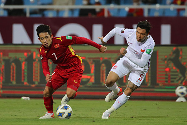 开年不利 中国足球惨败于越南 给中国人添堵
