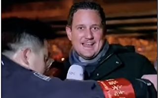 荷蘭記者直播奧運 被「紅袖章」粗暴推走