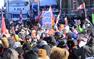 组图：“自由卡车司机”持续在渥太华抗议