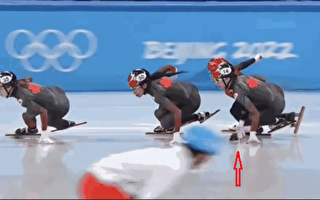 中国速滑选手“可疑”动作海外热传 陆媒噤声