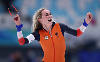 荷兰女将再破奥运纪录 5000米速滑夺金