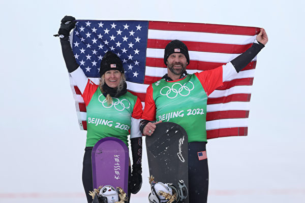 美國隊冬奧第5金 單板滑雪障礙團體賽奪冠