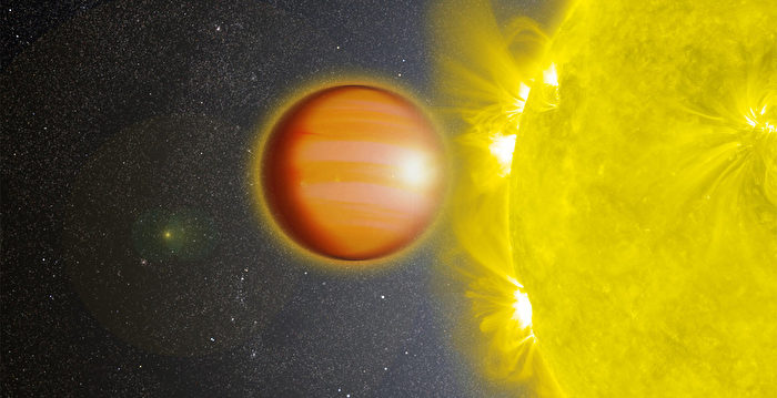 新发现：系外“热木星”的金属云会下宝石雨