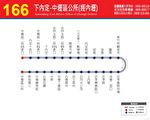 桃園市公車【166】下內定-中壢區公所營運