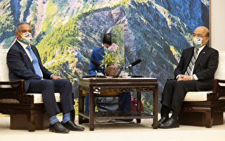 會晤貝里斯總理 蘇貞昌：兩國友誼堅實 盼將台灣防疫經驗傳遞國際