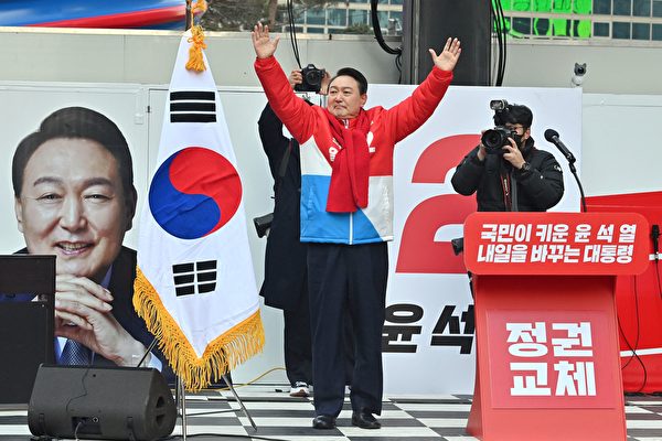 “政治新人”在野党尹锡悦当选韩国总统