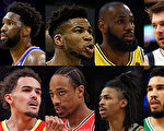 组图：NBA 2021-2022赛季场均得分排前八球员