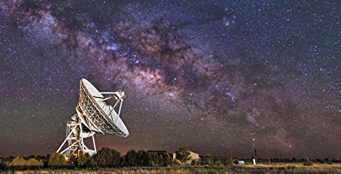 科学家用射电望远镜寻找外星文明