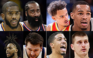 組圖：NBA 2021-2022賽季場均助攻排前八球員