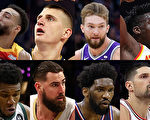 组图：NBA 2021-2022赛季场均篮板排前八球员