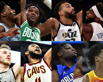 组图：NBA2021-2022赛季场盖帽排行前八球员