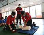 嘉市国民中学新生CPR、AED研习及认证