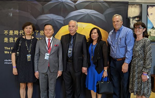 UCLA映《时代革命》 台湾和瑞士外交官出席相挺