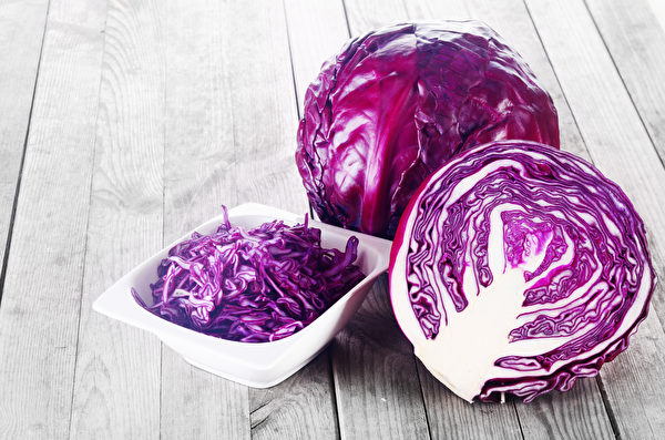 紫色捲心菜
