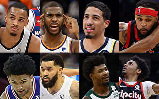 组图：NBA2021-2022赛季场均抢断前八球员