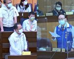 桃园议员林政贤对疫情下的观光防疫旅馆质询
