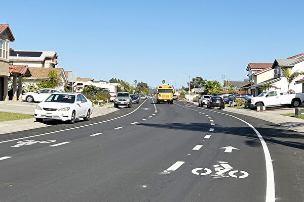 让位自行车 圣地亚哥单车道允许双向行驶