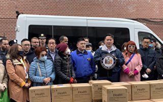 紐約州眾議員金兌錫向40團體贈1萬份檢測盒