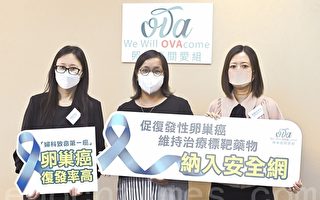 香港95%卵巢癌患者憂無錢醫
