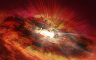 NASA發現罕見迅速增長的超級黑洞
