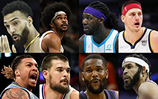 组图：NBA本赛季真实命中率排名前八球员