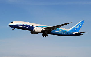 自2021年迄今 波音向中國交付首架787客機
