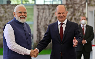 组图：印度总理莫迪访问德国 谈及俄乌局势