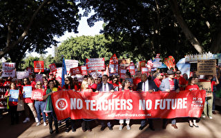 新州教师大罢工 逾250所公立学校关闭