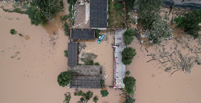 中国多省暴雨 洪涝灾害严重 多地出现塌方