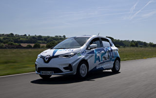 组图：法国燃料电池电动车行驶刷新世界纪录