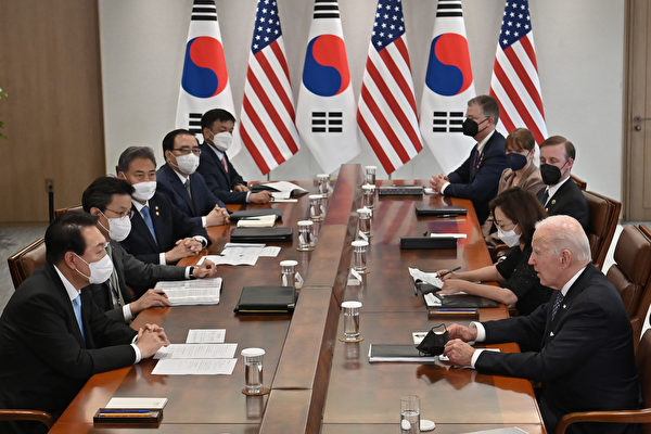 美韩联合声明：台海和平稳定是印太繁荣关键