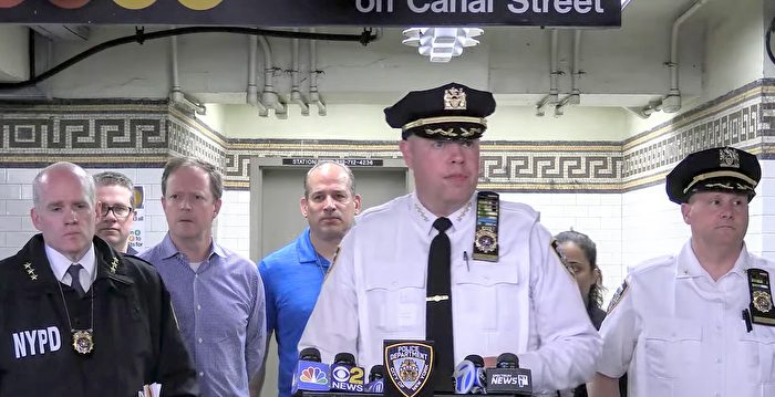 纽约市曼哈顿地铁周日惊闻枪响 男子命丧车厢内