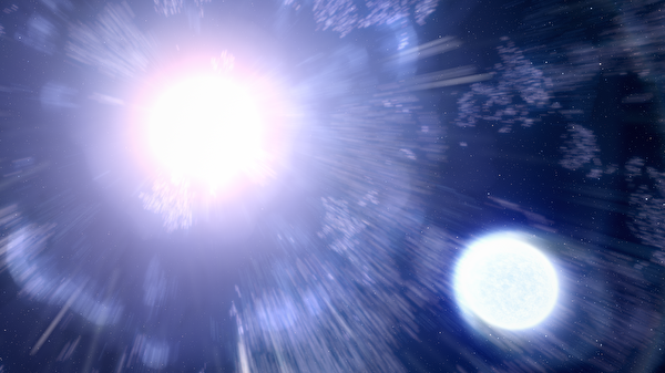 哈勃发现一颗超新星爆发后幸存的伴星