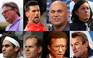 组图：澳大利亚网球公开赛胜率排名前八男球员