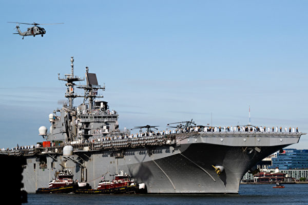 組圖：睽違兩年 美國海軍重返紐約艦隊週活動