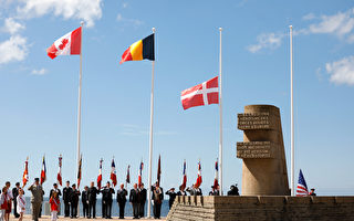 组图：法国纪念二战盟军登陆诺曼底78周年