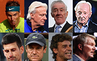 組圖：法網公開賽勝率排名前八位男球員
