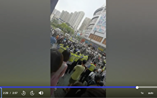游行要求减免租金 上海数百商户遭暴力镇压