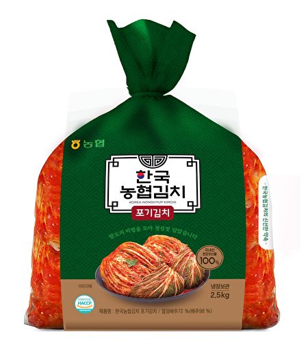 「農協Kimchi」是唯一100%使用韓國產原材料的Kimchi品牌，味道和品質都是正宗的韓國味道。（露西/大紀元）