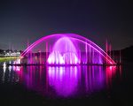嘉市入夜熱門景點 蘭潭音樂噴泉恢復展演