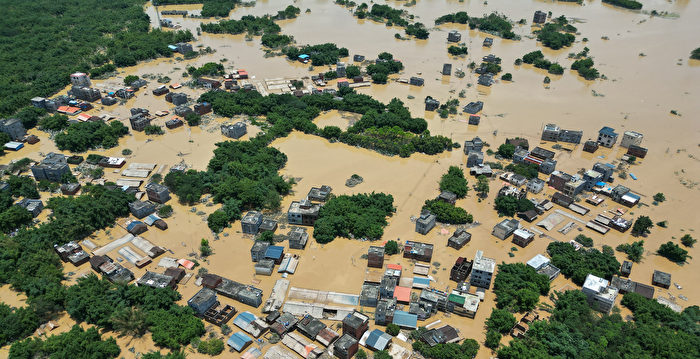 中国多地遭遇大暴雨及冰雹大风等极端天气