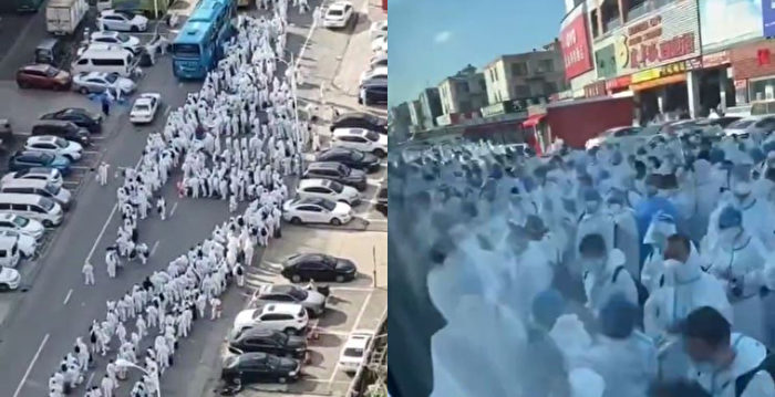 江苏安徽疫情升温 民众恐慌囤积物资